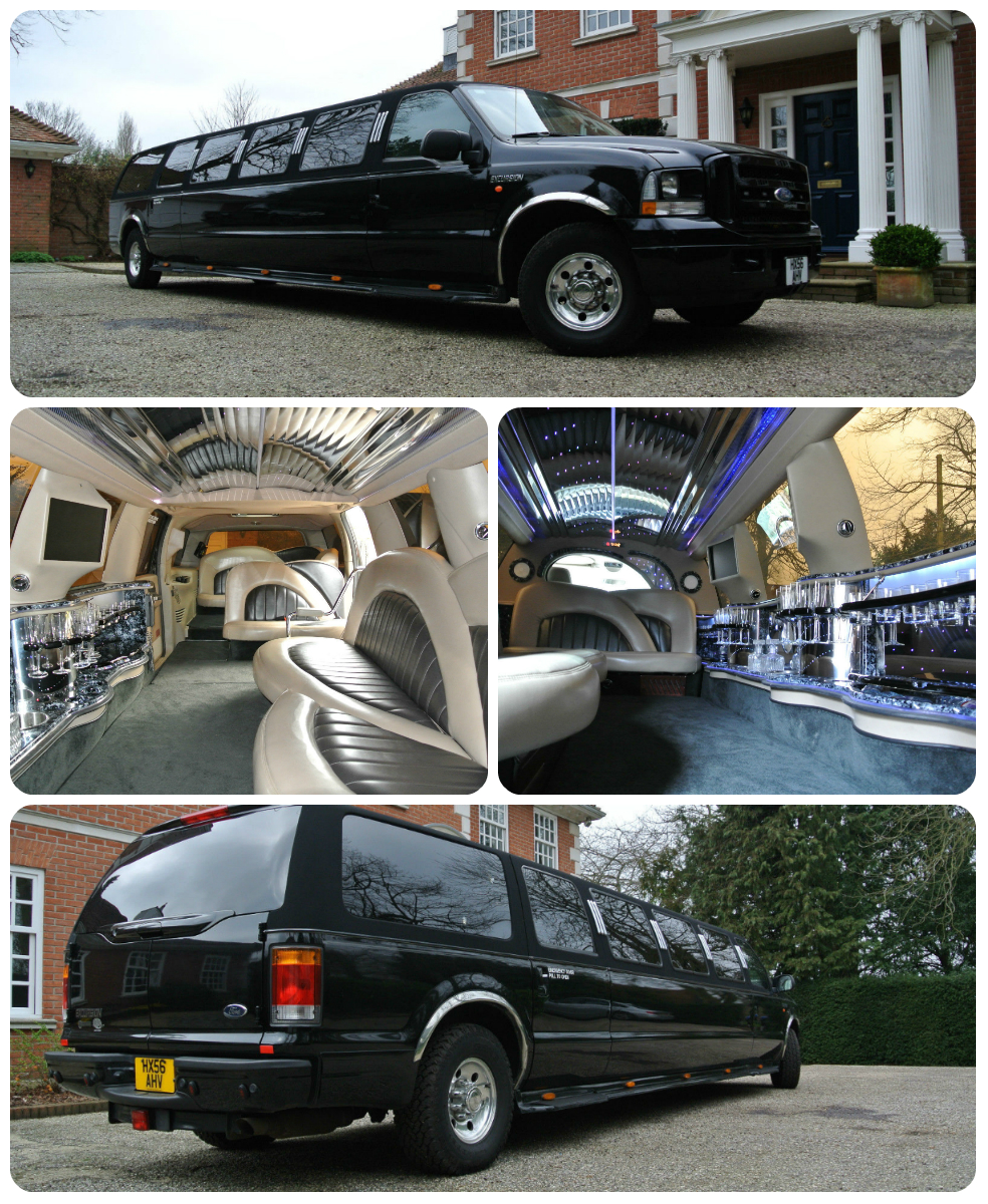 black excursion limousine