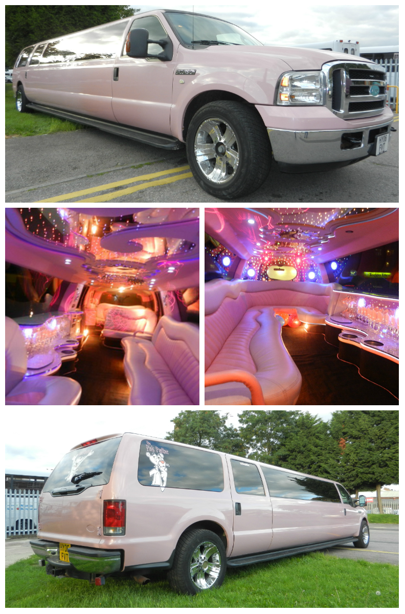 pink panther excursion limo